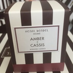 Henri Bendel scented centennial striped candle